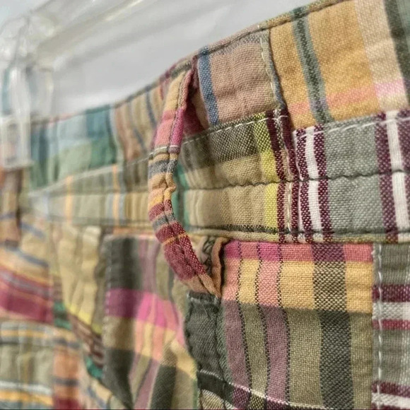 Loft Women’s Patchwork Zippered Mini Skirt Size 2 Lined - Picture 6 of 10